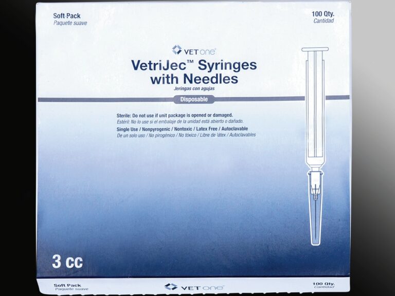 3-CC Dog Syringes