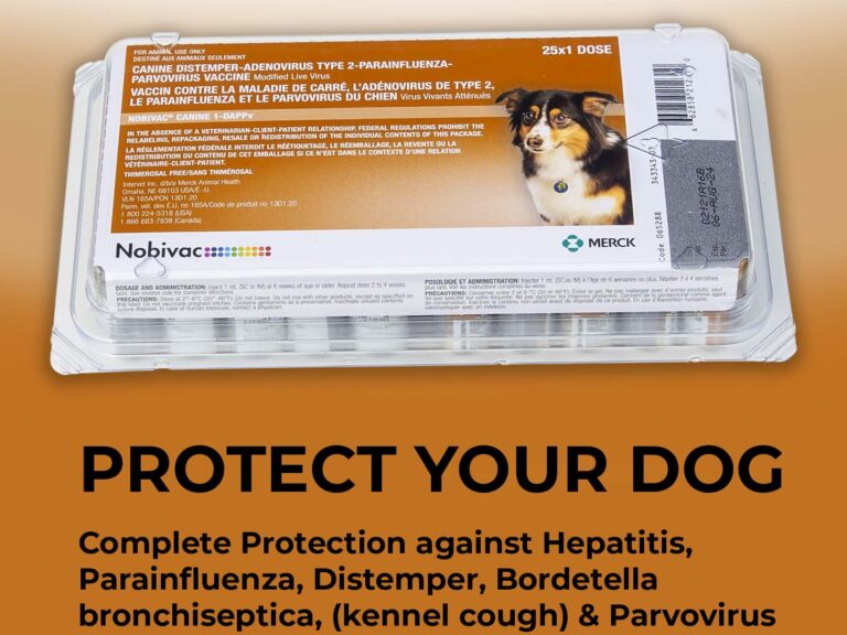 Nobivac 5-Way Vaccine Shots W/O Syringe