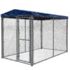 5-Foot Chainlink Dog Kennel