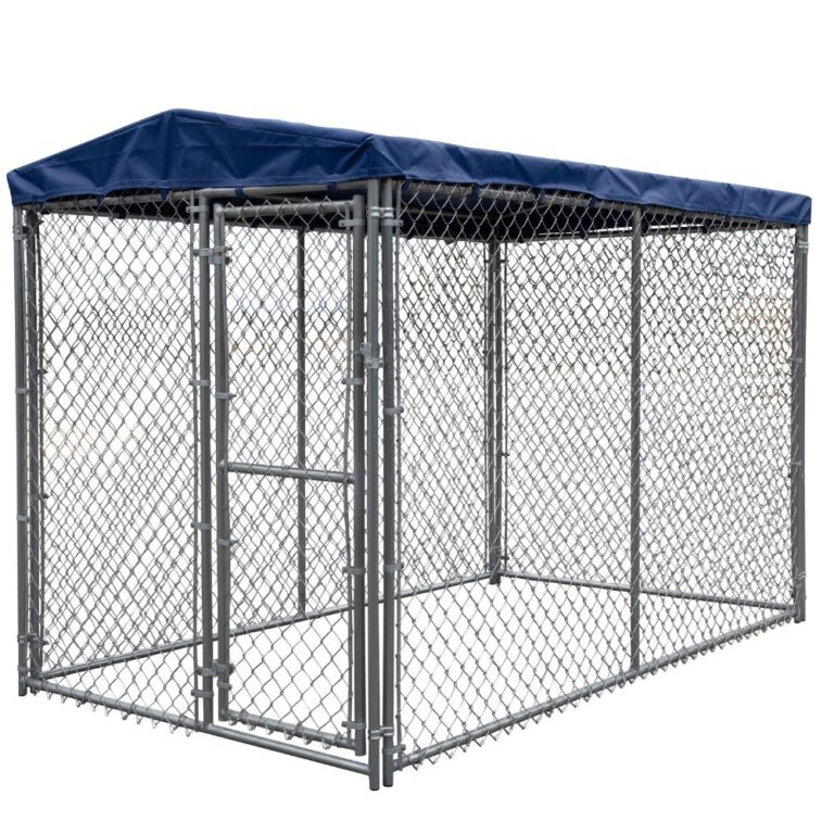 5-Foot Chainlink Dog Kennel