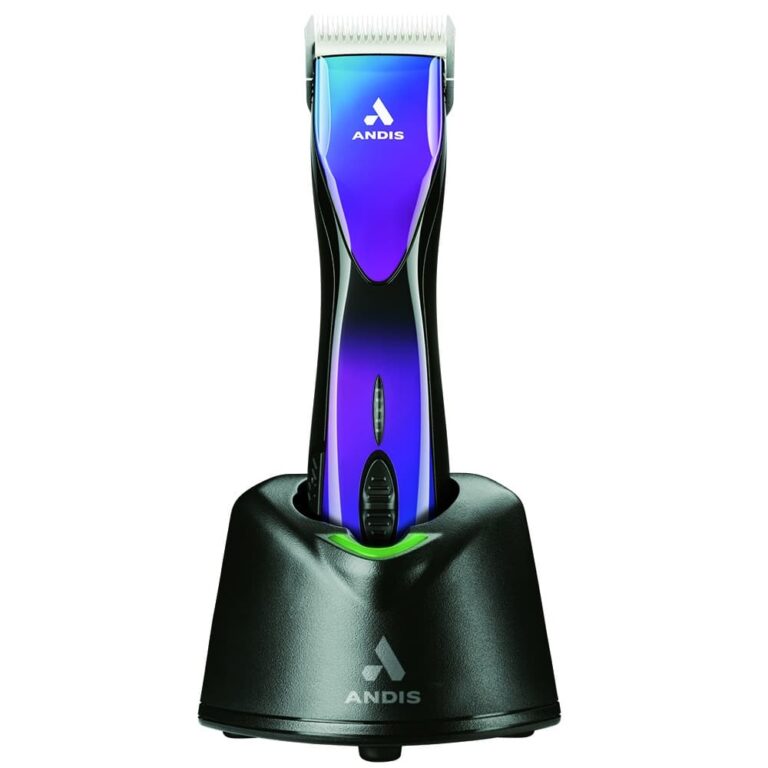 Andis PULSE ZR II Clippers with Detachable Blade- Purple Galaxy