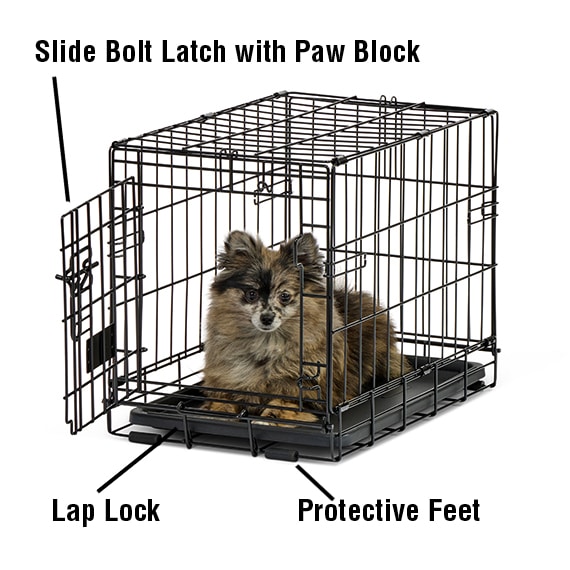 Contour® Single Door Dog Crate