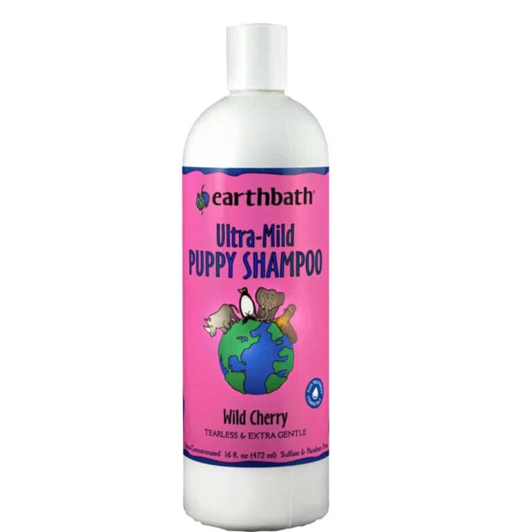 EarthBath Ultra Mild Puppy Shampoo- Wild Cherry