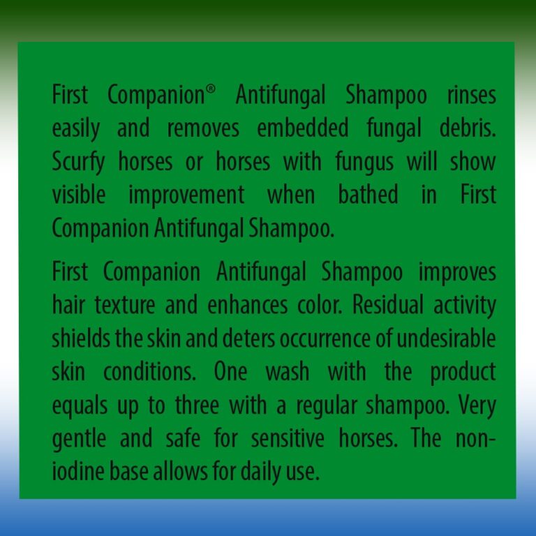 First Companion Anti-Fungal Shampoo - For Horses & Dogs