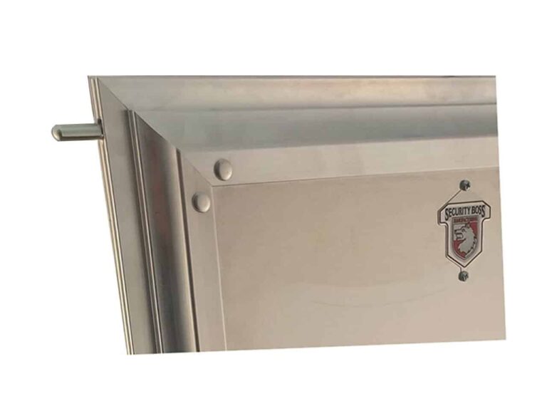 Dual Auto Locking Guillotine Door