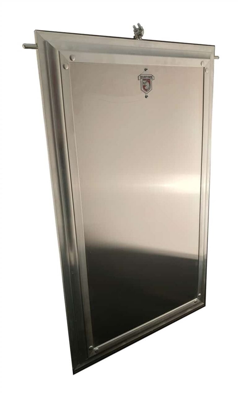 Dual Auto Locking Guillotine Door