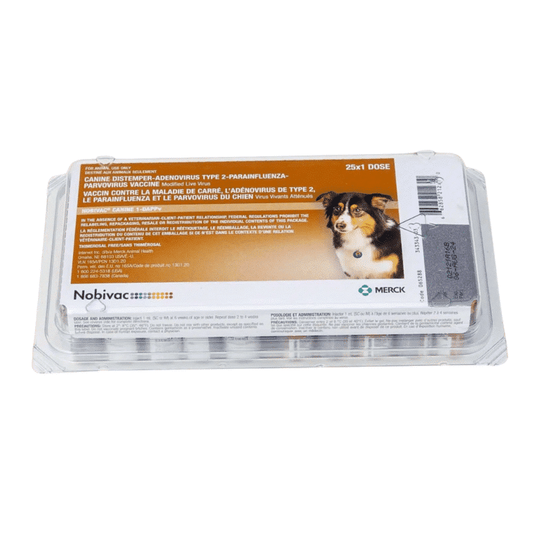 Nobivac 5-Way Vaccine Shots W/O Syringe