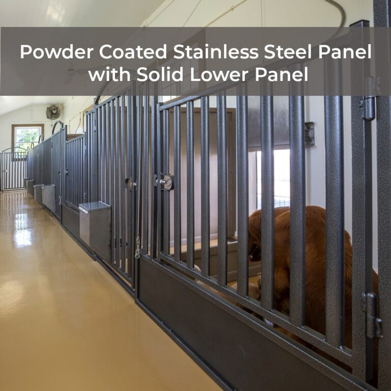 Powder Coated Stainless Steel Kennel Panels