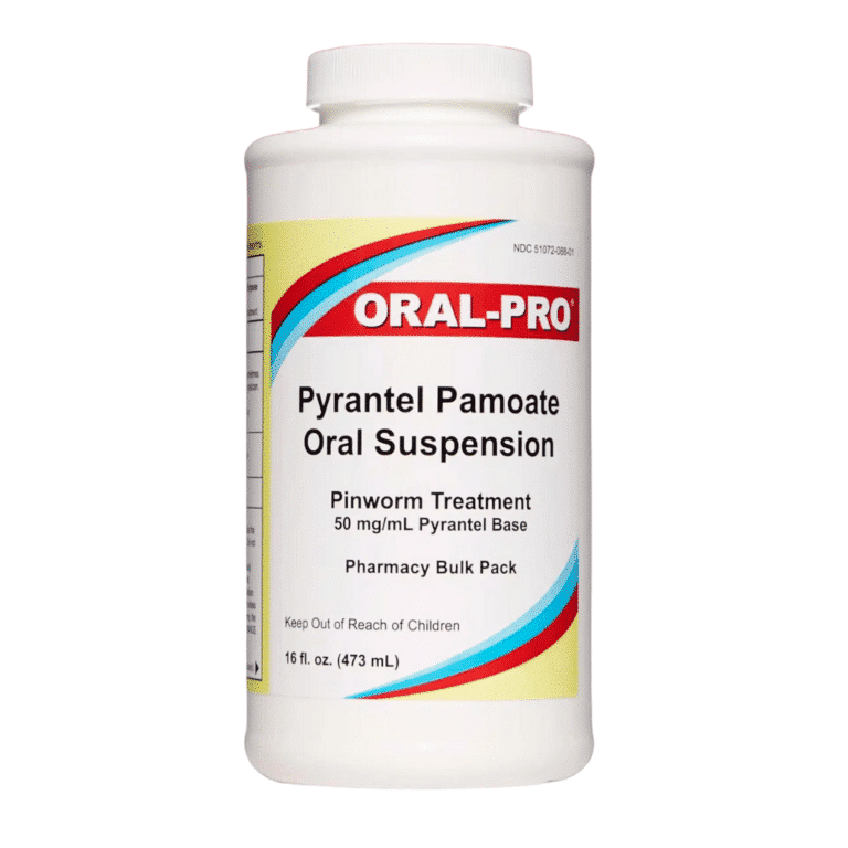 Pyrantel Dewormer bottle