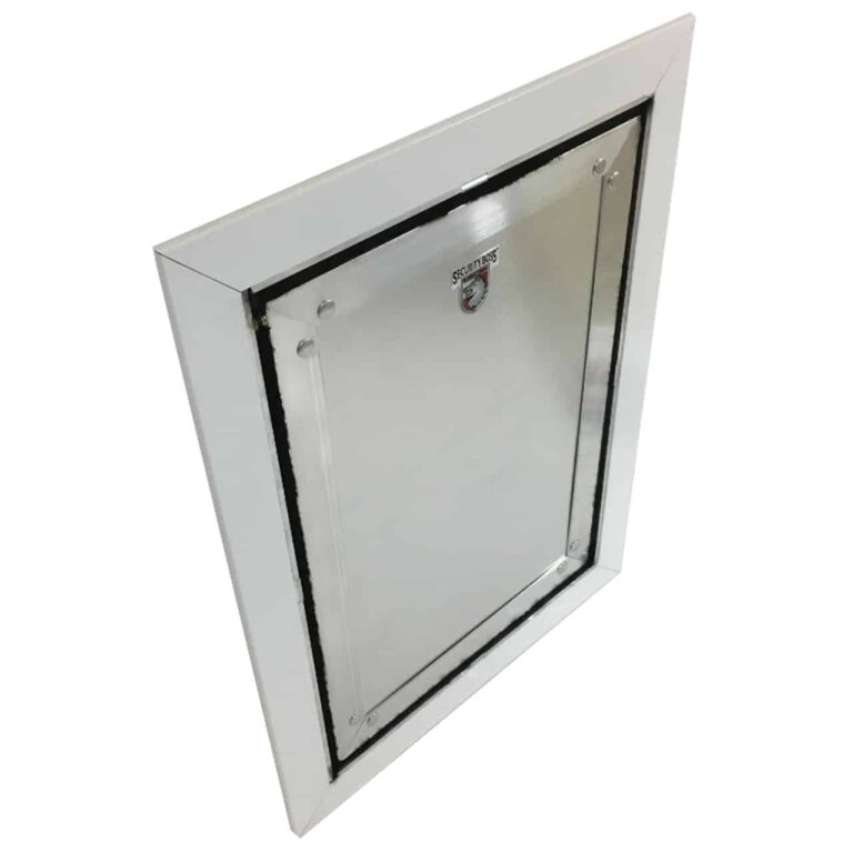 Kennel Clad Swing Door
