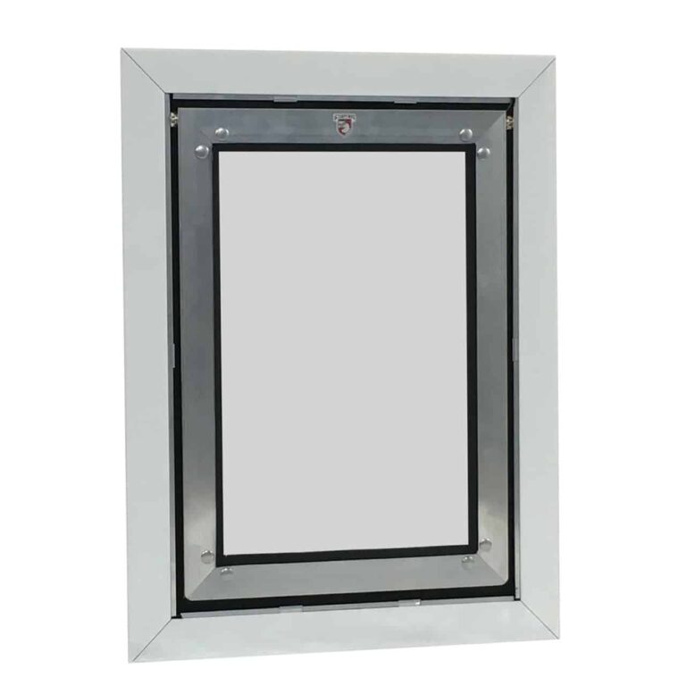 SB70 Clear Kennel Swing Door
