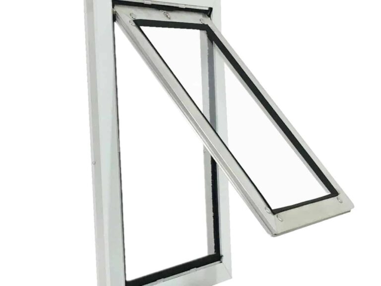 SB70 Clear Kennel Swing Door