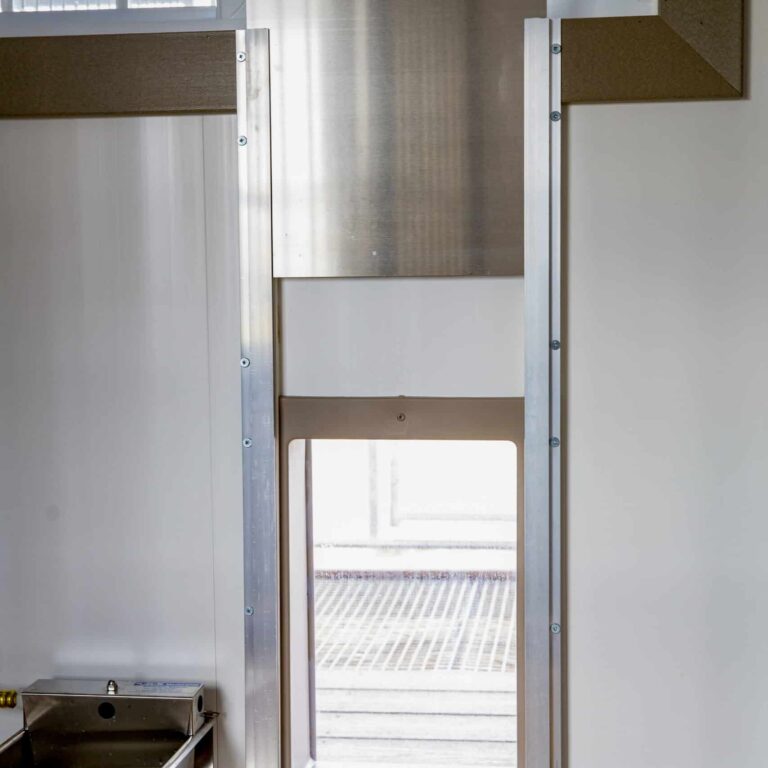 dog kennel door