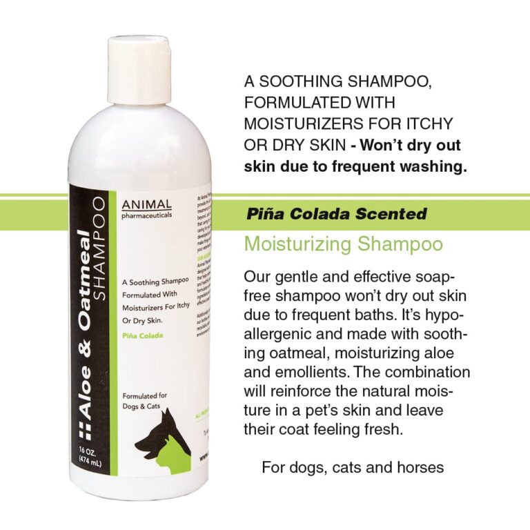 Animal Pharmaceuticals Aloe & Oatmeal Shampoo- Pina Colada