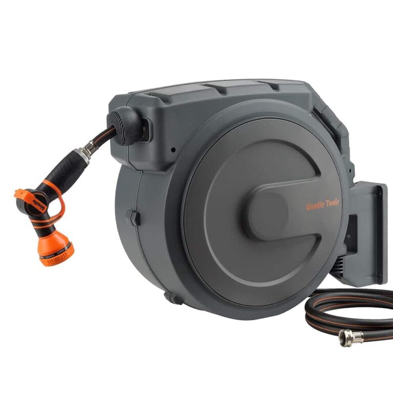 Giraffe Tools retractable hose reel