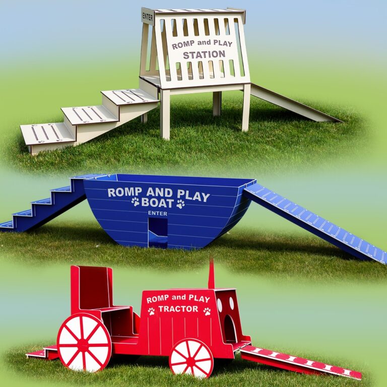 dog play equipment, yard toys